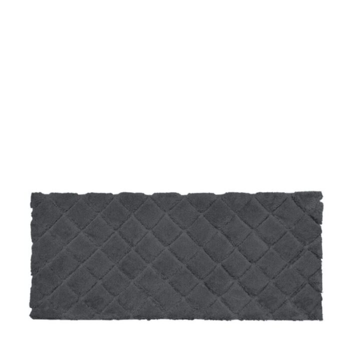 charles millen signature collection sustainable cotton tufted mat cora voiage series mat sq sc03b charcoal 240903043924