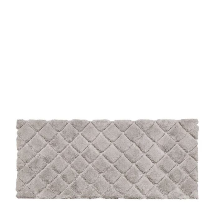 charles millen signature collection sustainable cotton tufted mat cora voiage series mat sq sc03b silver 240903043923