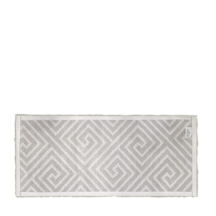 charles millen signature collection sustainable cotton tufted mat thalia voiage series mat sq sc04b silver 240903043926 1