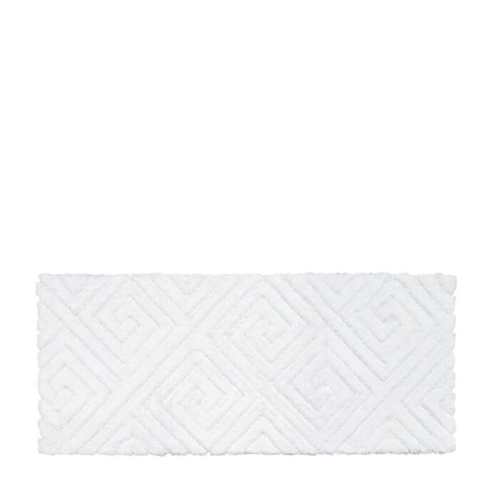 charles millen signature collection sustainable cotton tufted mat thalia voiage series mat sq sc04b white 240903043926