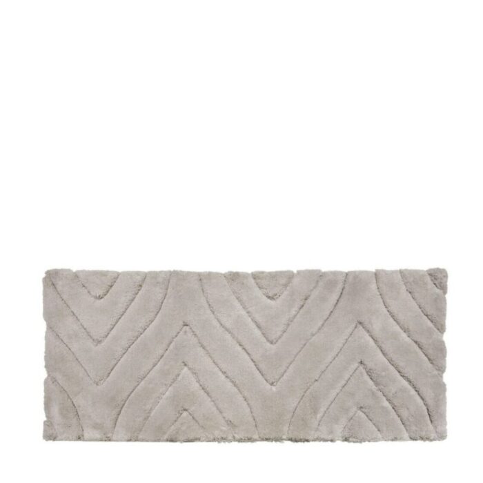 charles millen signature collection sustainable cotton tufted mat yara voiage series mat sq sc02b silver 240903043920