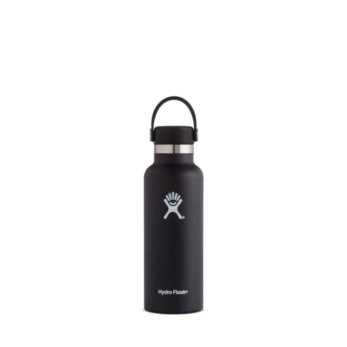 hydro flask standard flex cap 18oz black 240625084920