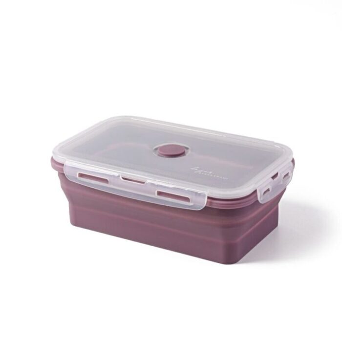 lejos silicone collapsible lunch box plum large 240506044322