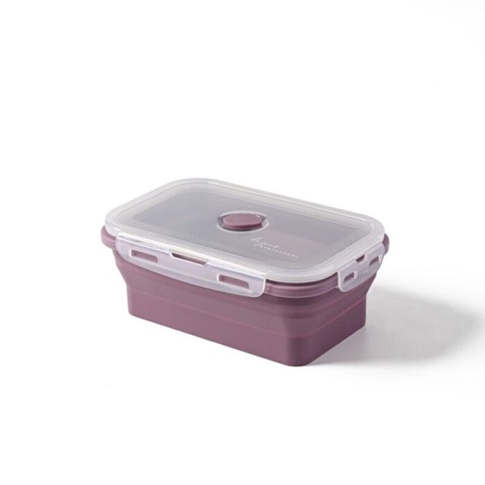 lejos silicone collapsible lunch box plum standard 240506044321