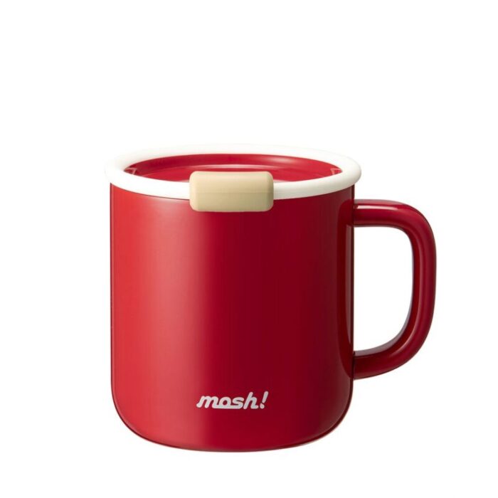 mosh latte mug cup 430ml red 240801101659