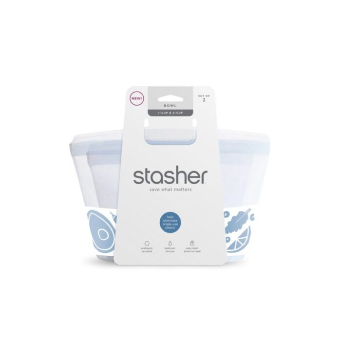 stasher bowl bundle 1 2 cup clear 240506044031